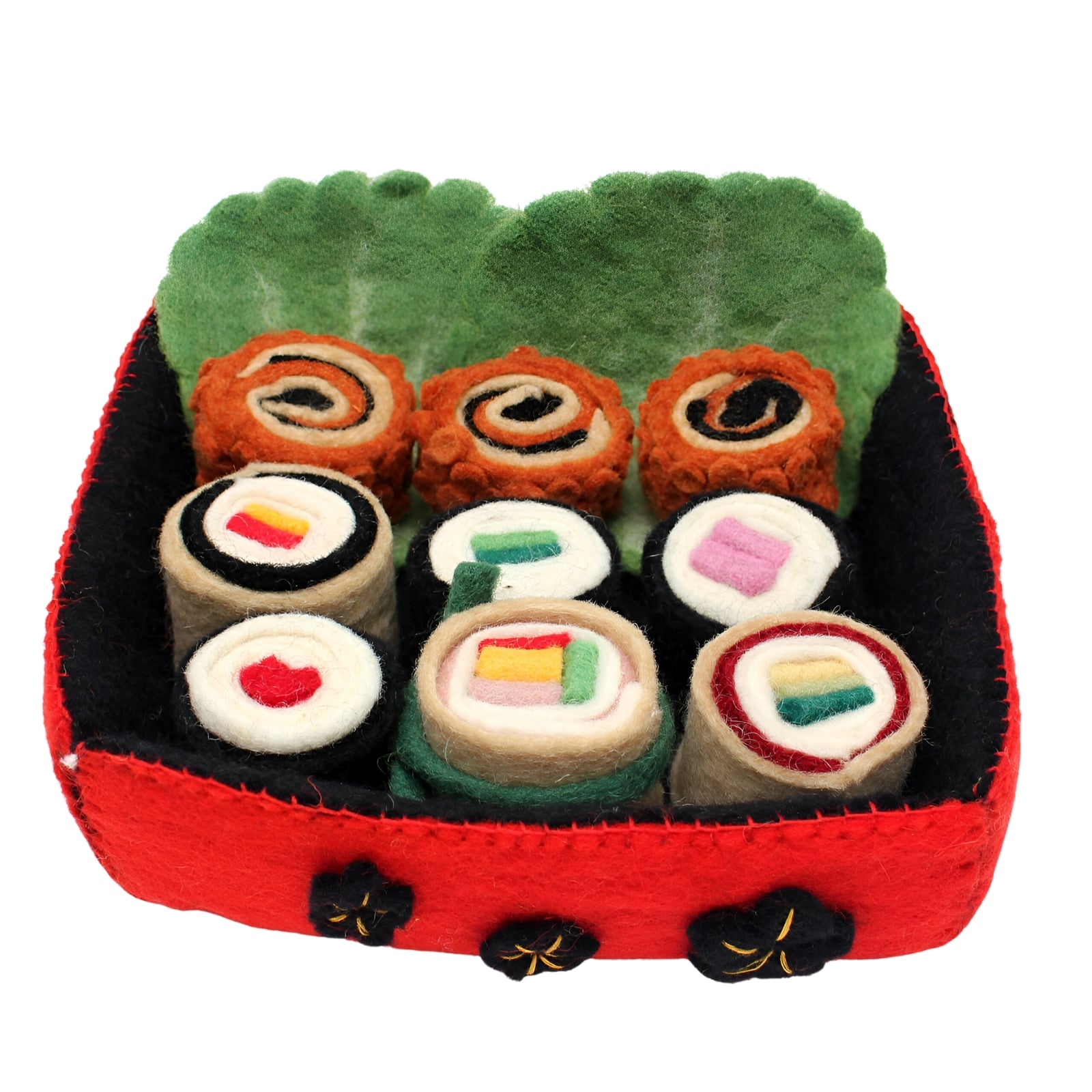 Filz Gemischte Sushi-Rollen, 12-teilig