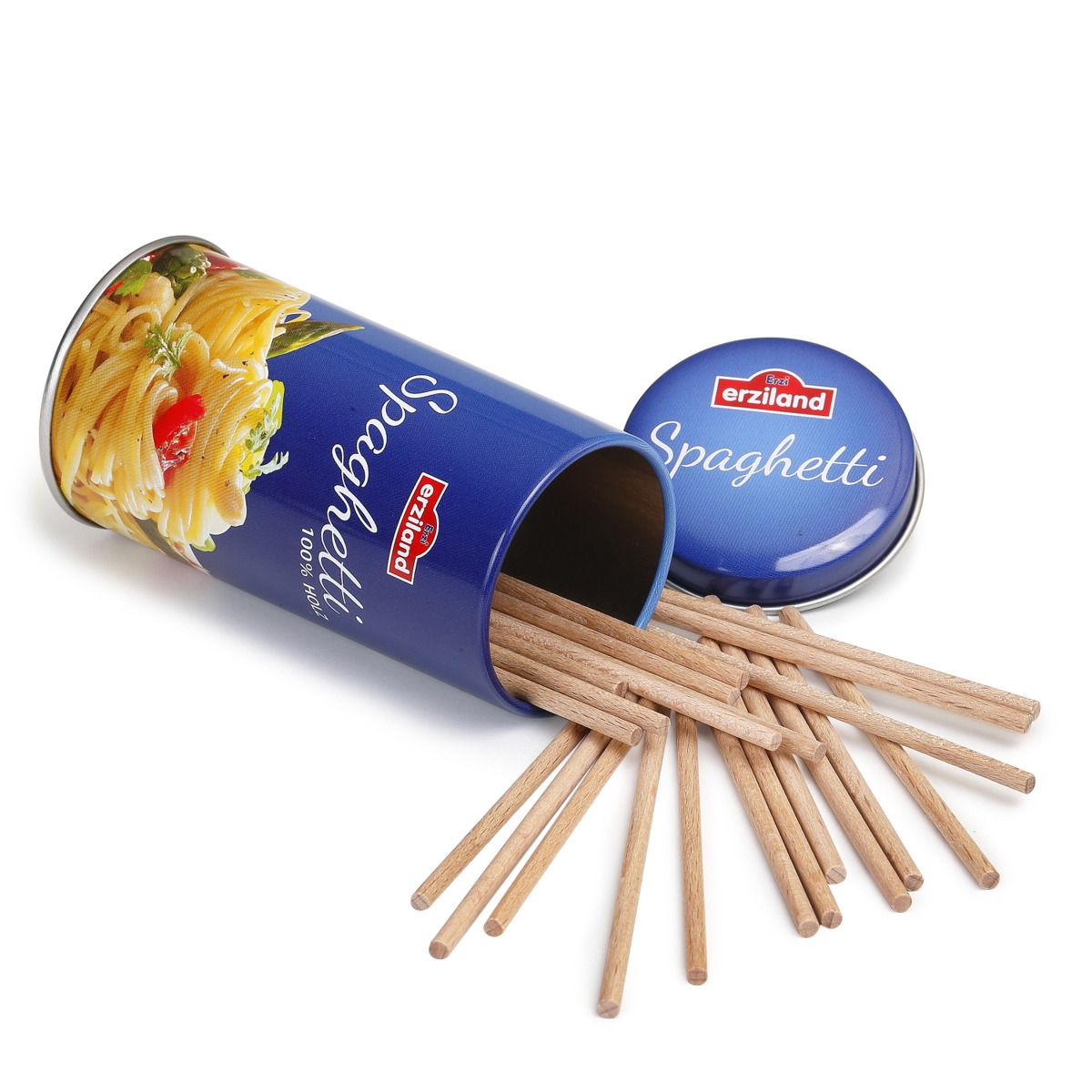 Kaufmannsladen Spaghetti in Dose