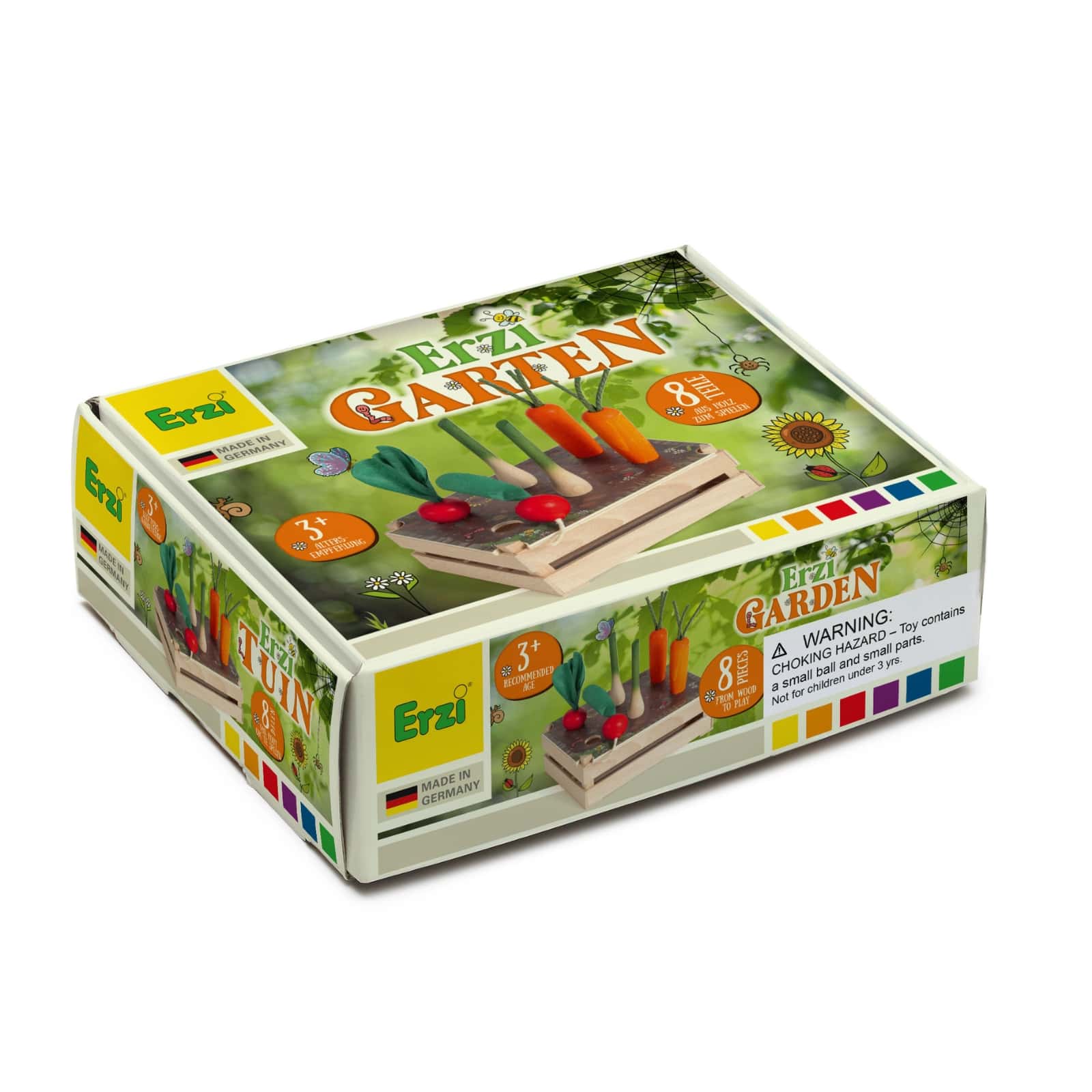 Erzi Lernspiel Gemüsebeet Erzi Garten