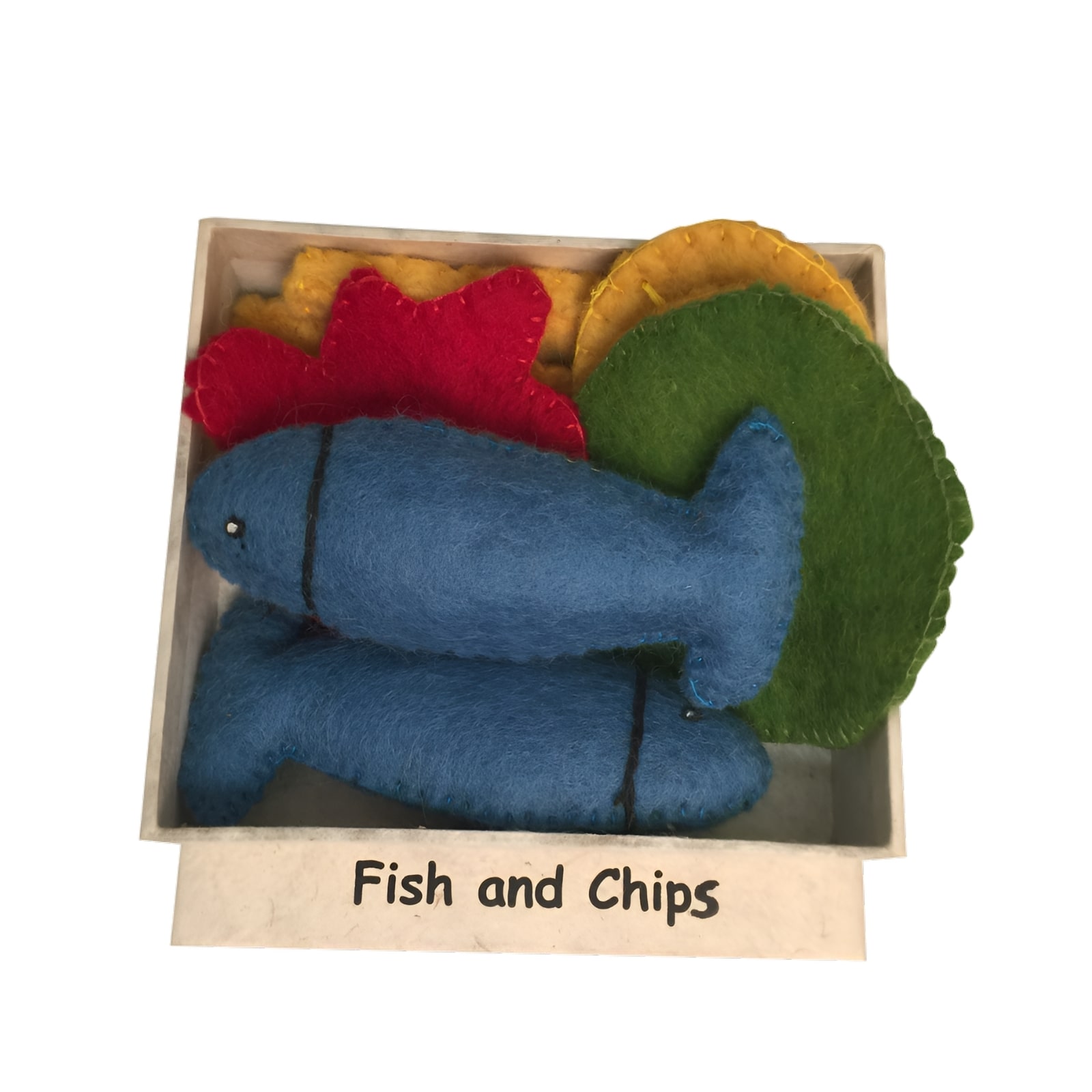 Fisch & Chips Abendessen