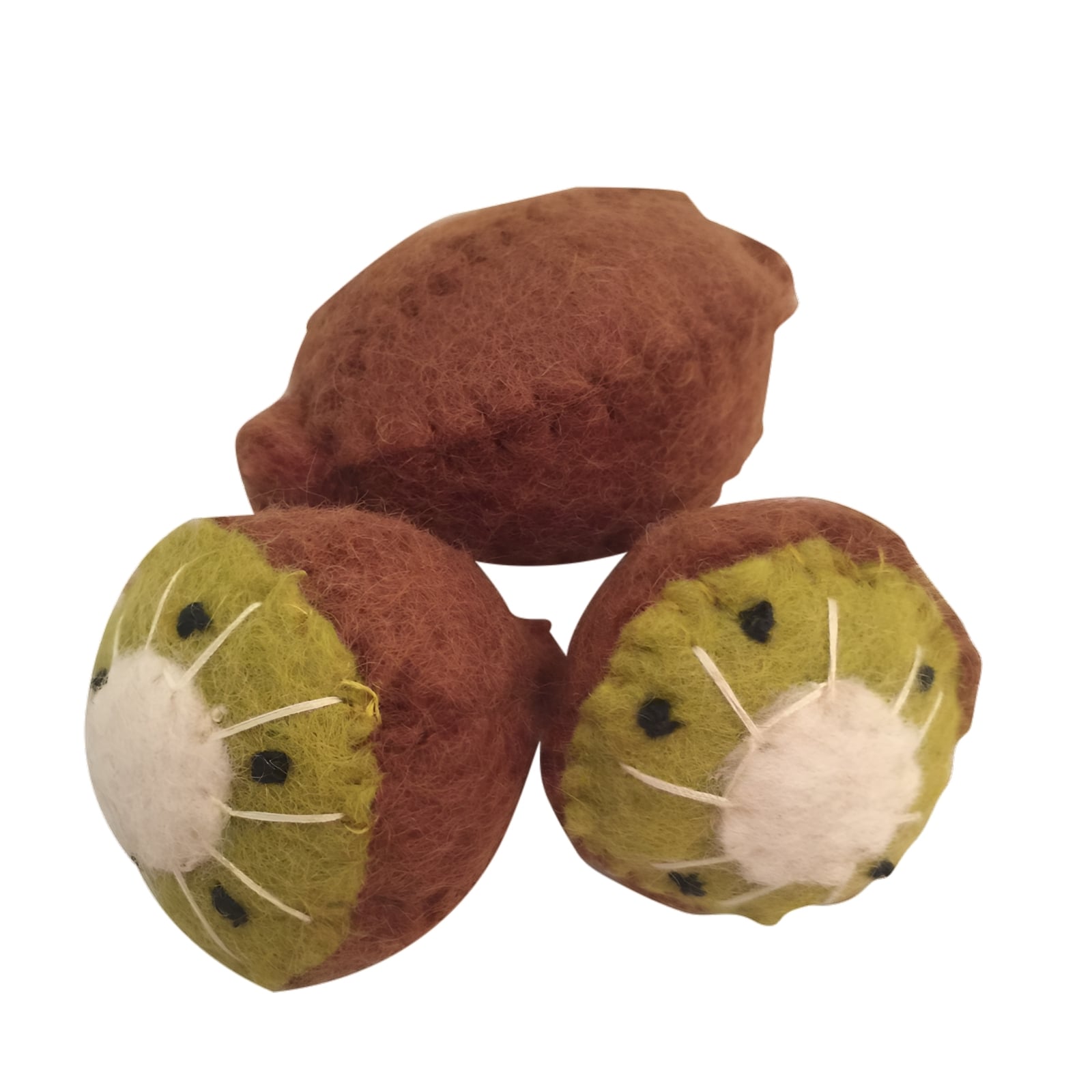 Filz Obst Kiwi, 3-teilig