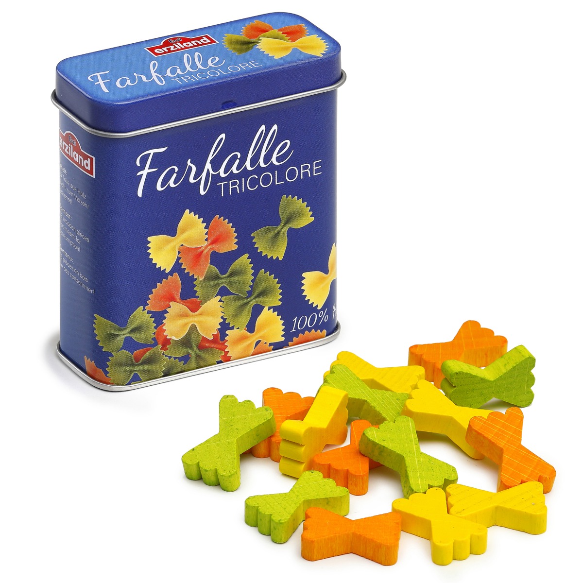 Erzi Kaufmannsladen Nudeln Farfalle in Dose