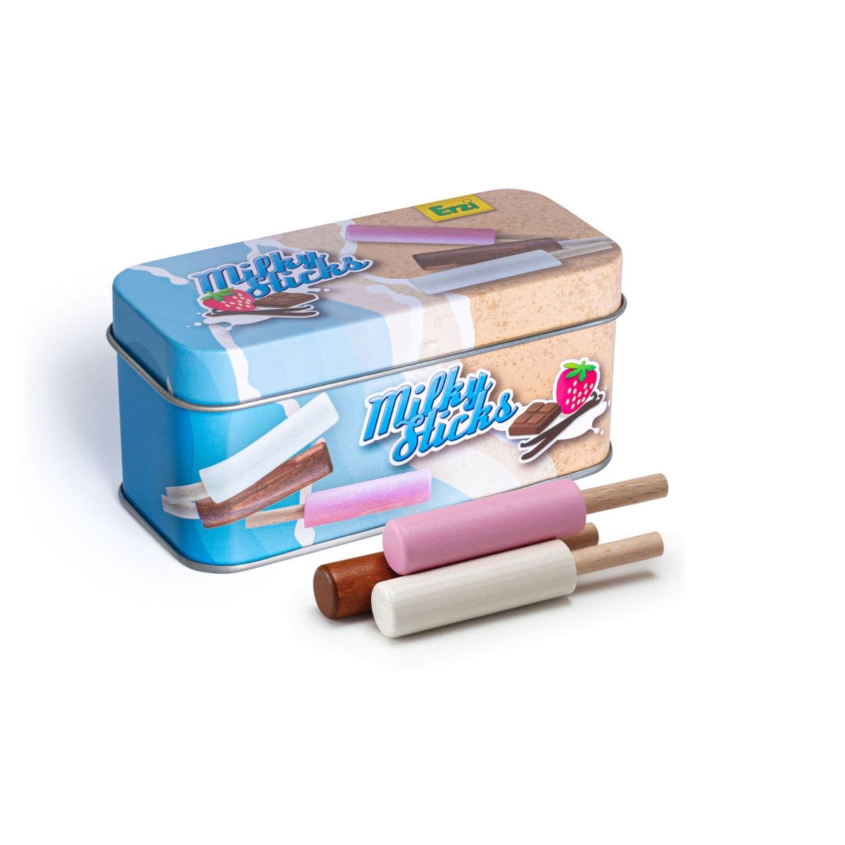 Erzi Kaufladen Eis Milky Sticks in der Dose