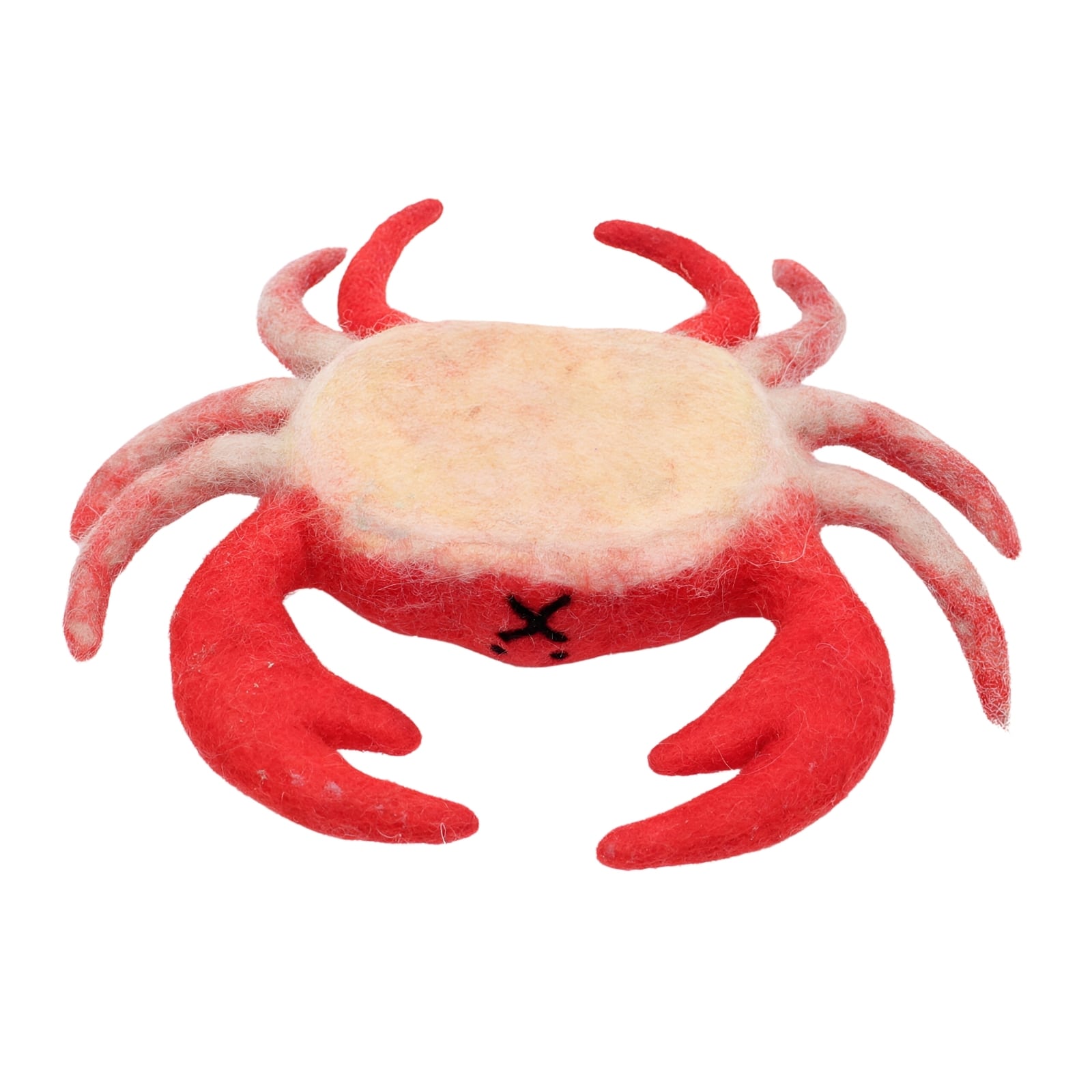 Filz Rote Krabbe