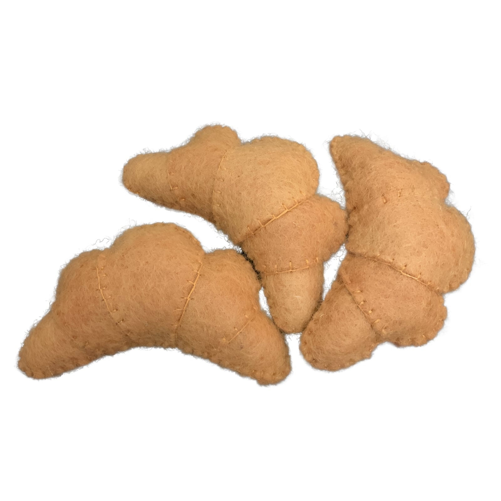 Filz Croissant, 3-teilig