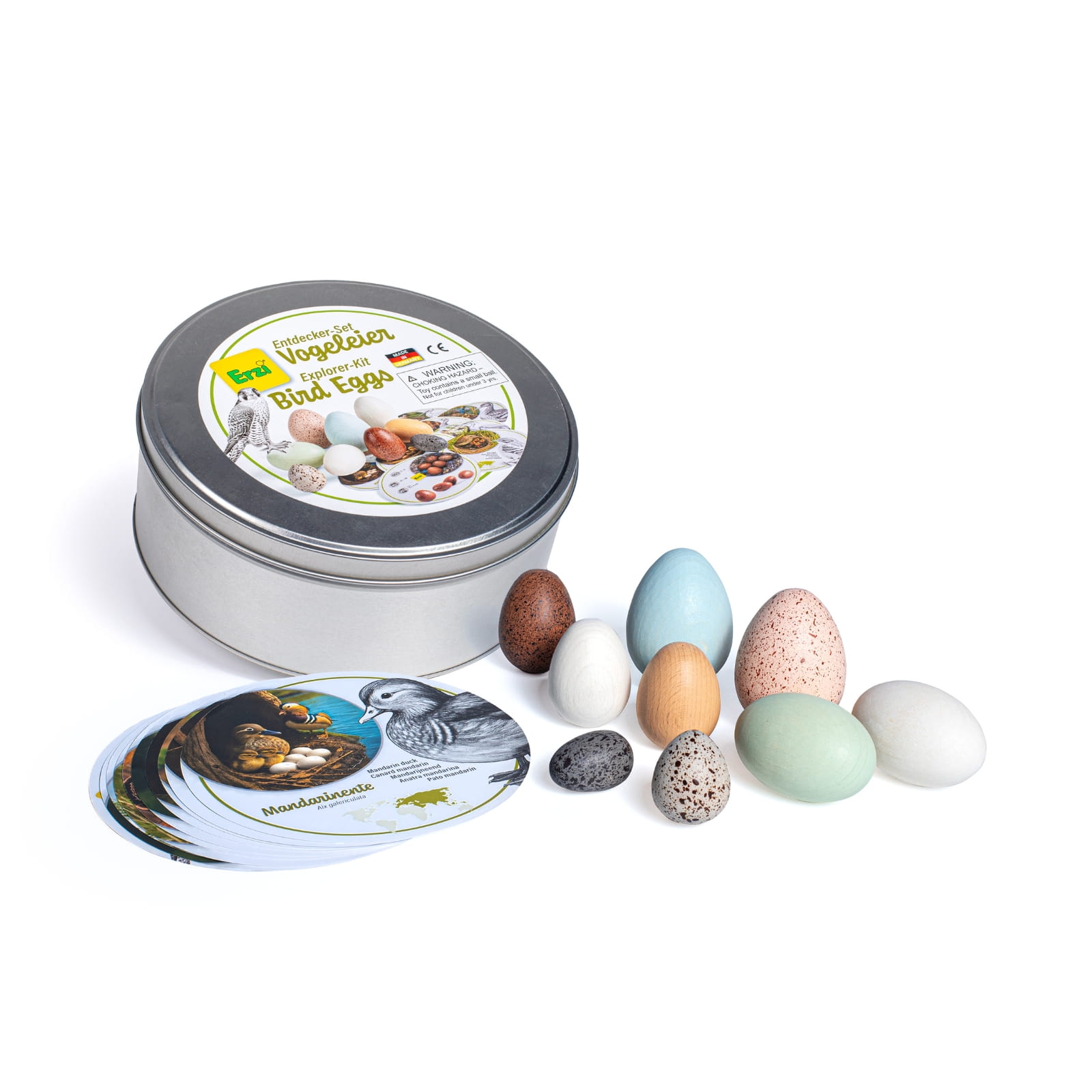 Erzi Entdecker-Set Vogeleier