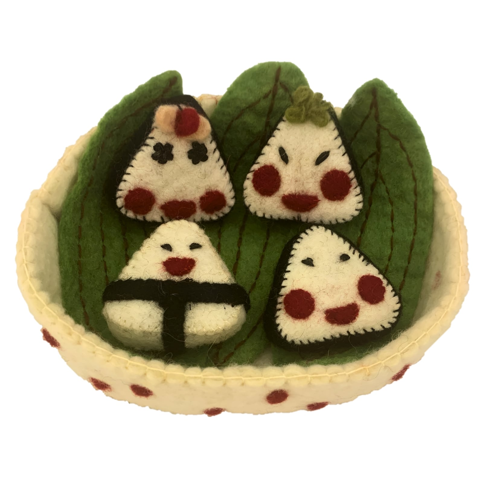 Filz Sushi mit Gesicht, 8-teilig
