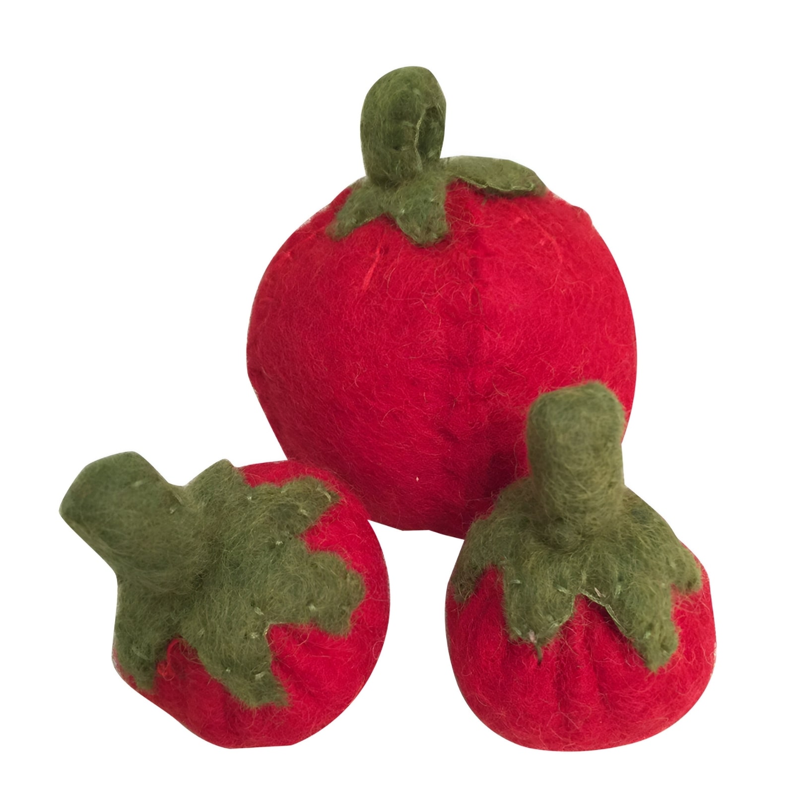 Filz Gemüse Tomaten, 3-teilig