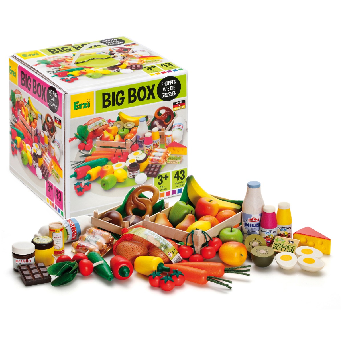 Erzi Kaufladen Sortierung Big Box
