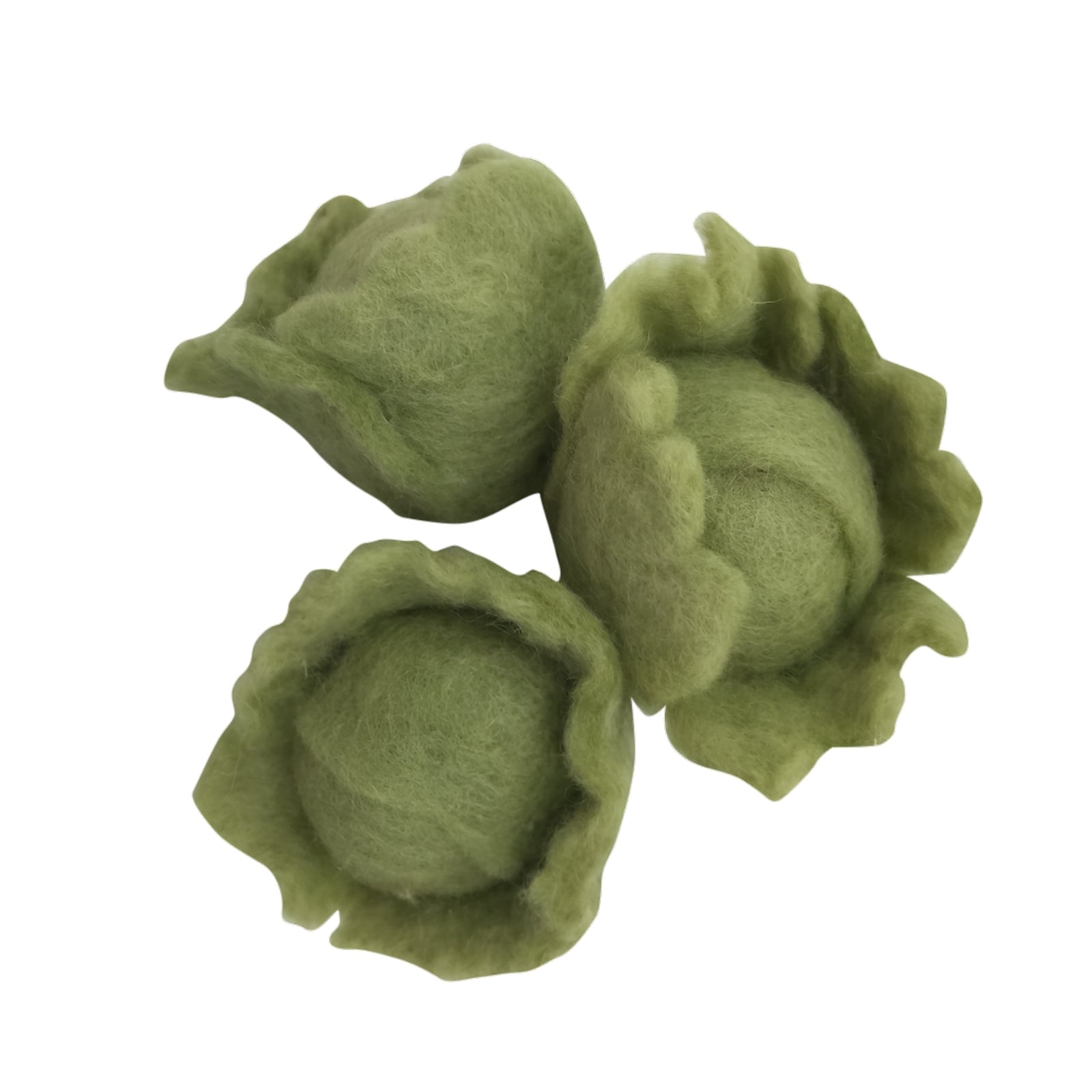 Mini Filz Gemüse-Kohl, 3-teilig